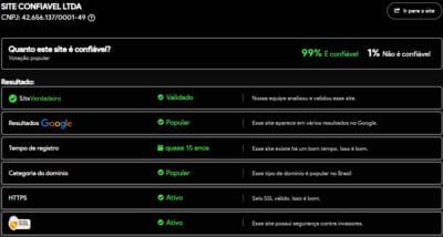 Site verificado e verdadeiro:333mapp.com.br